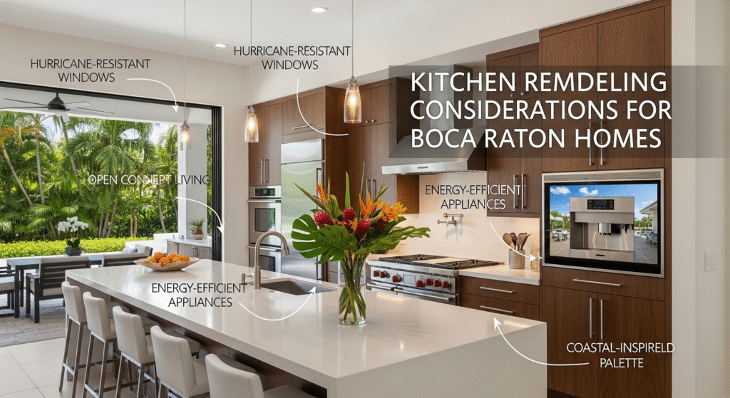 Kitchen Remodeling Considerations for Boca Raton