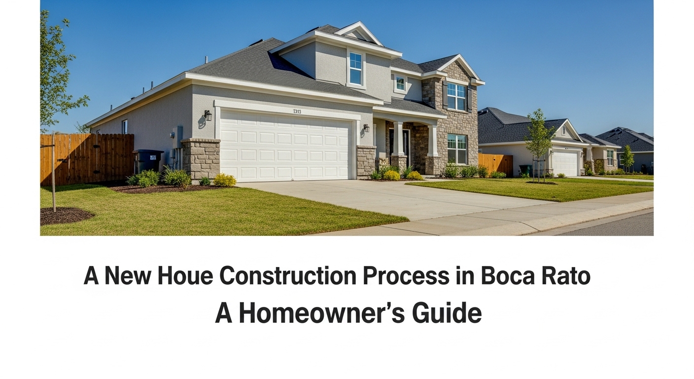 New Home Construction Process in Boca Raton