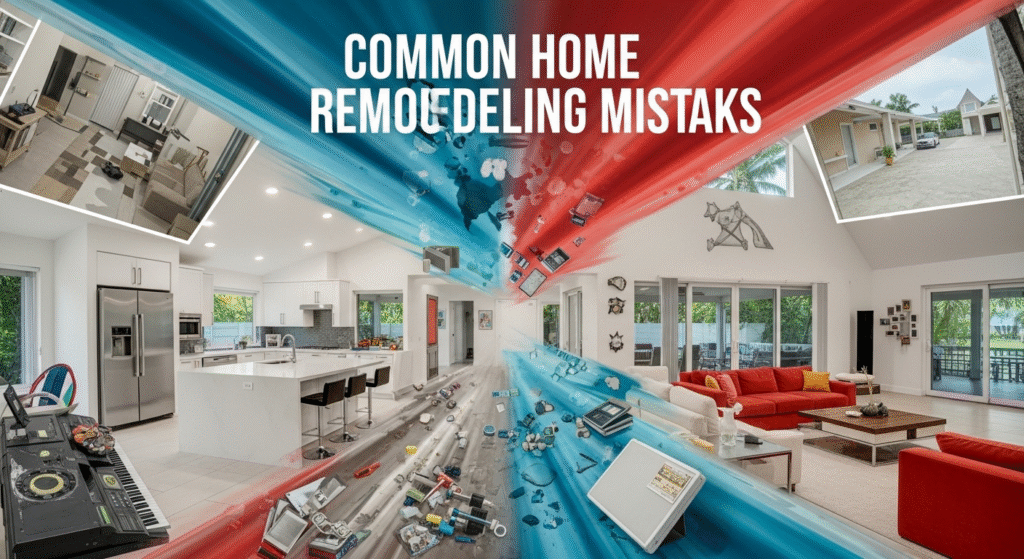 Home remodeling mistakes South Florida
