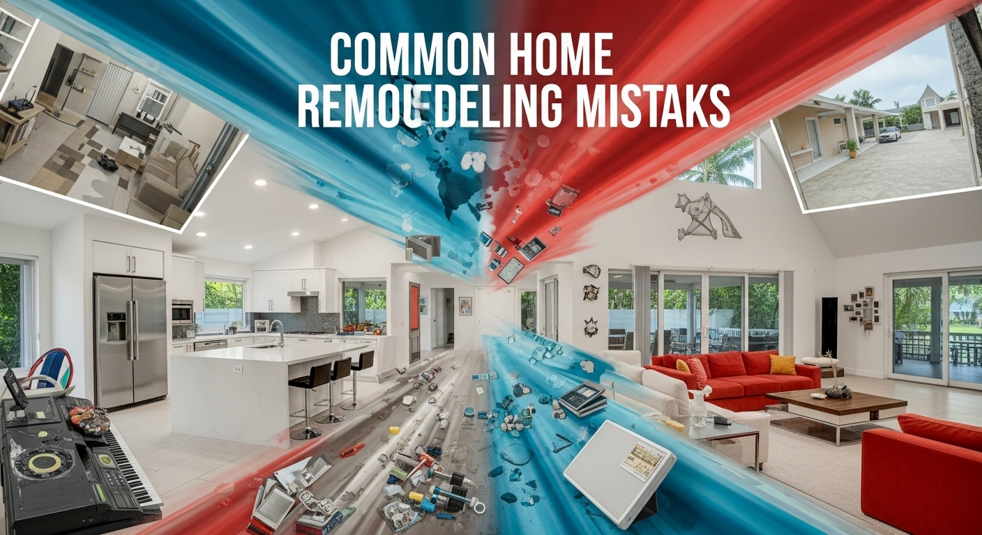 Home remodeling mistakes South Florida